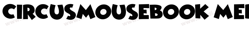 CircusMouseBook Med字体转换
